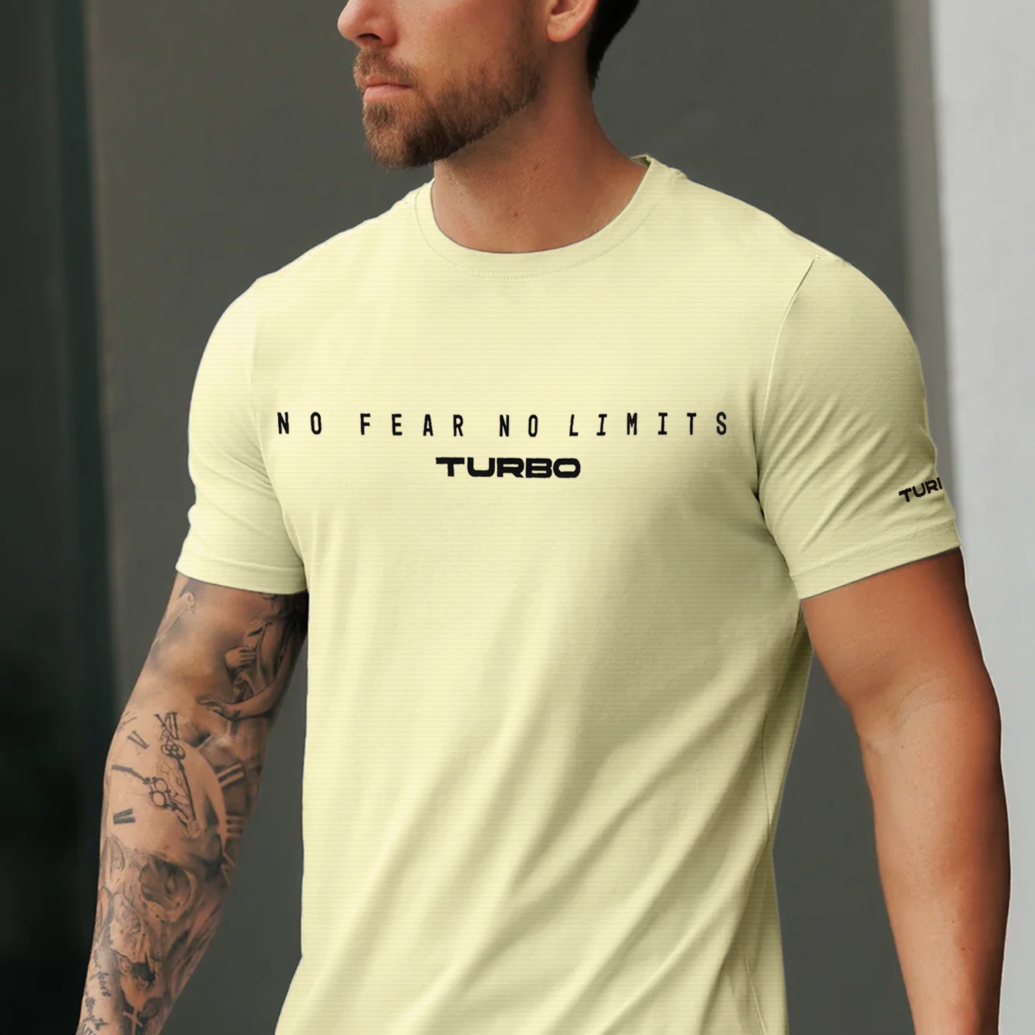 Turbo Motivational Quote ClimaCool Dry-Fit Tee