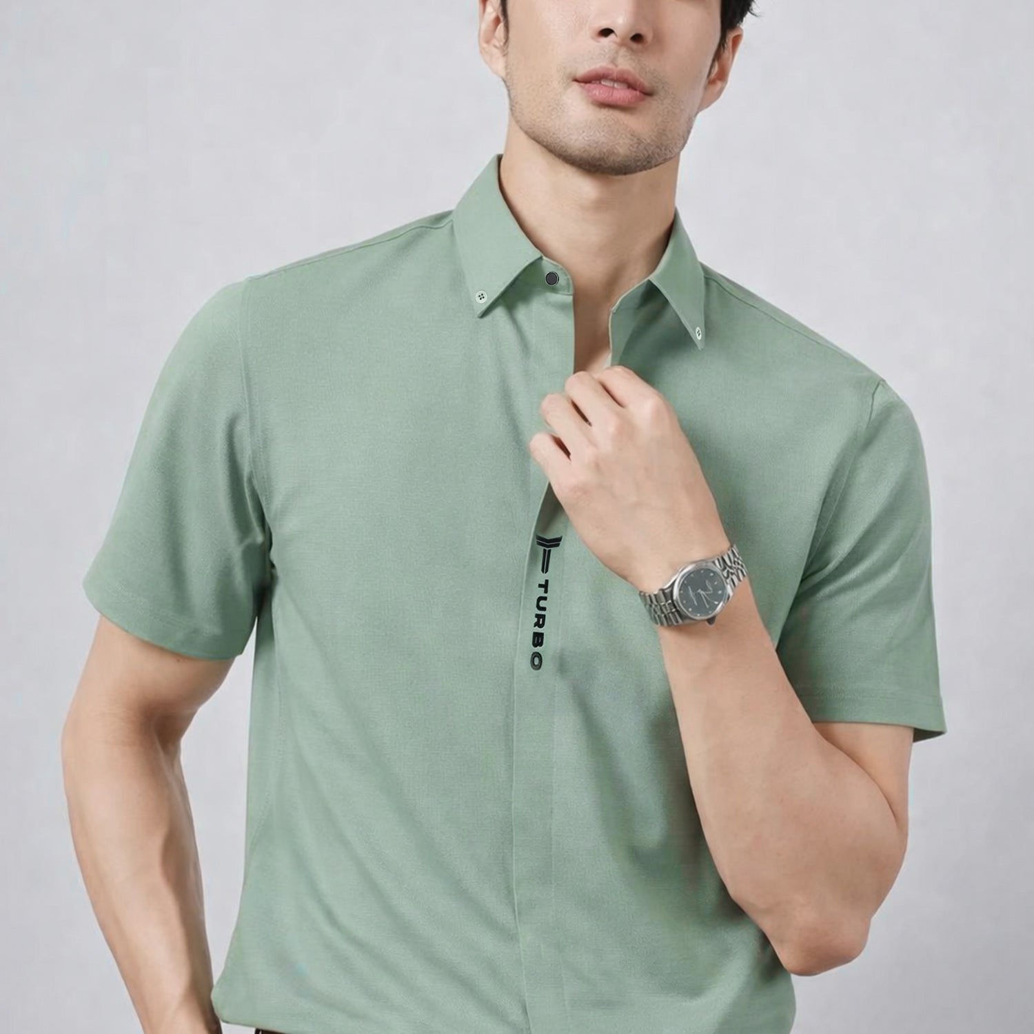 Turbo Men’s Elegant Casual Collar Shirt*
