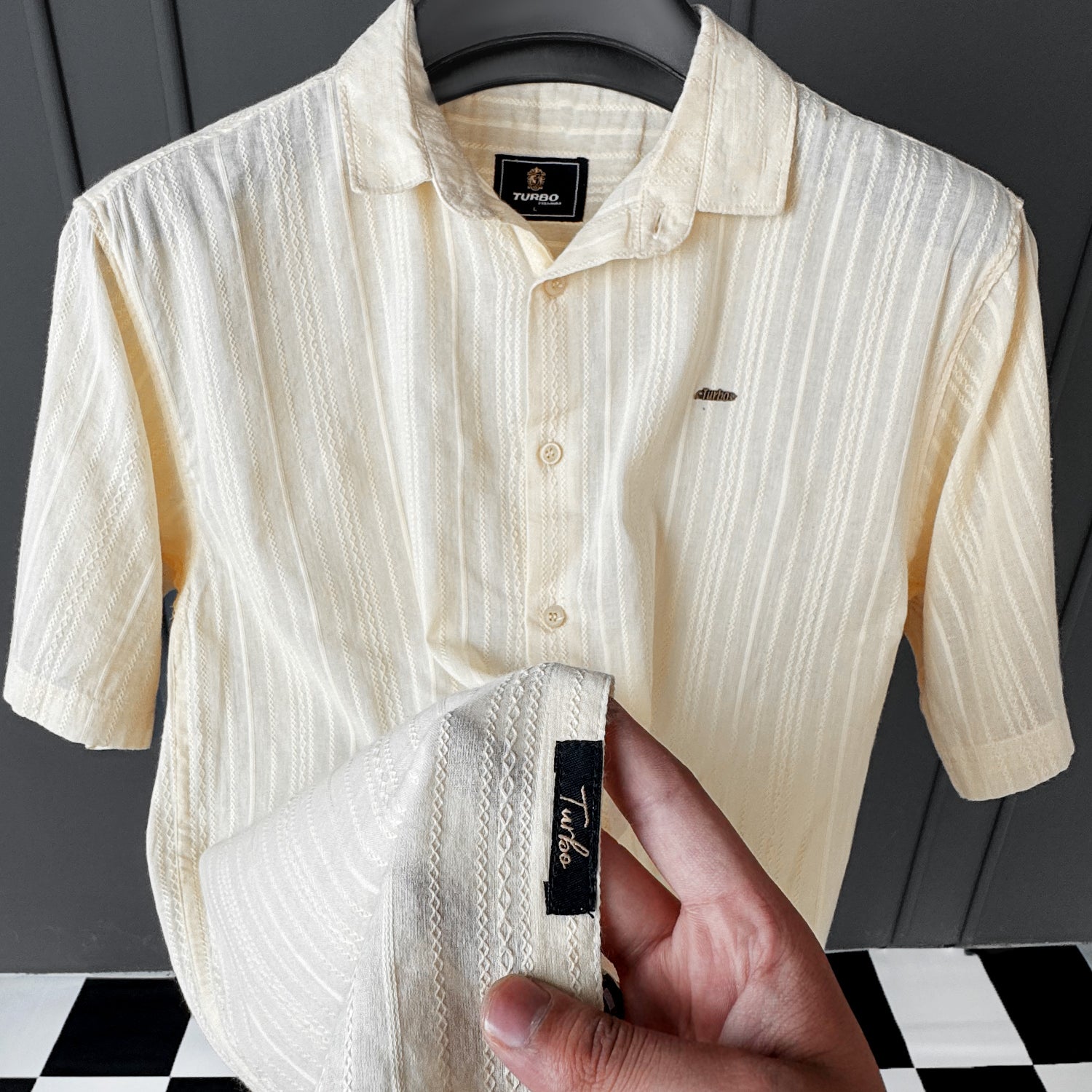 Turbo Textured Champ Casual Shirt