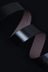 Amrii Metal Alloy Automatic Buckle Branded Belt