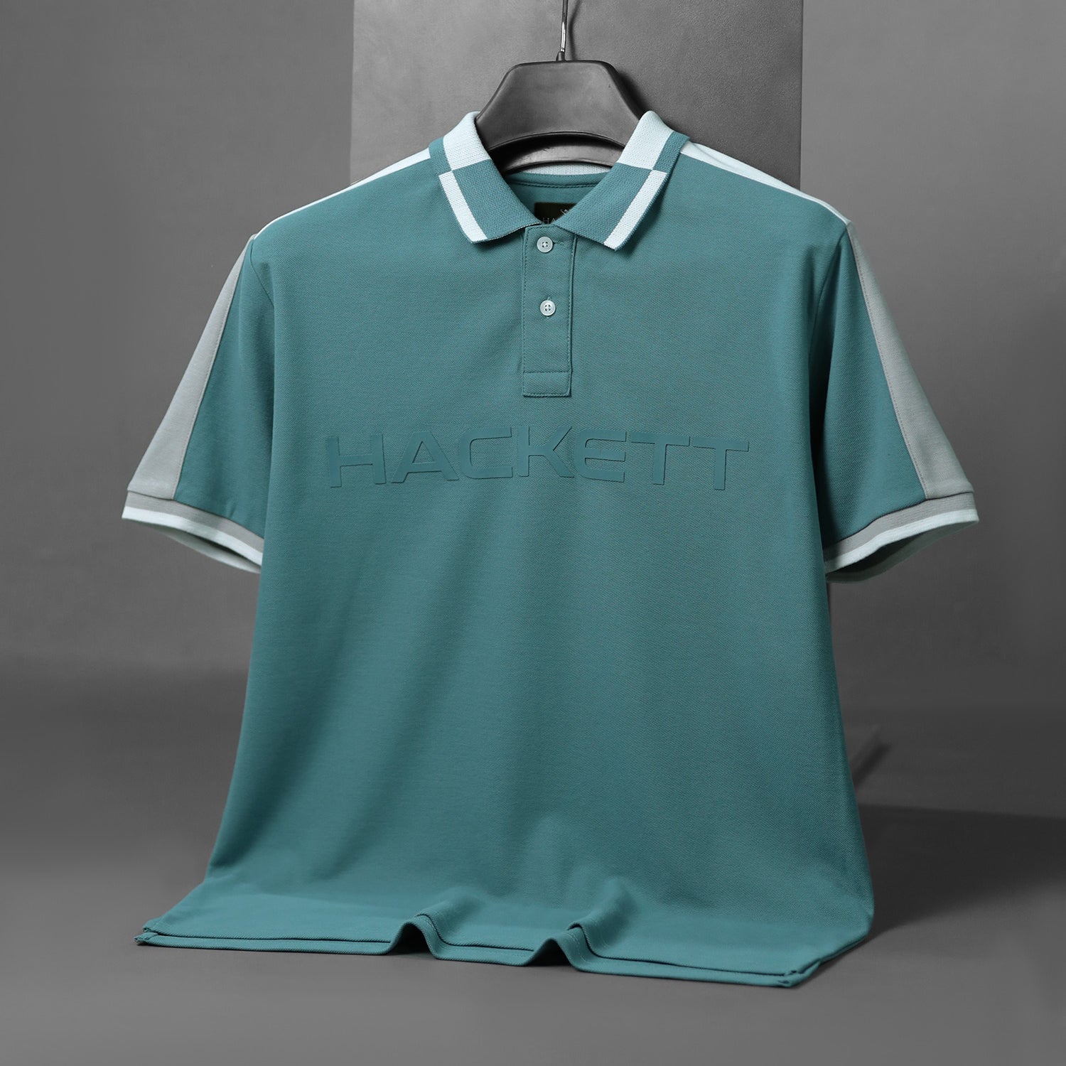 Hcket Contrast Collar Detailing Men's Polo Shirt