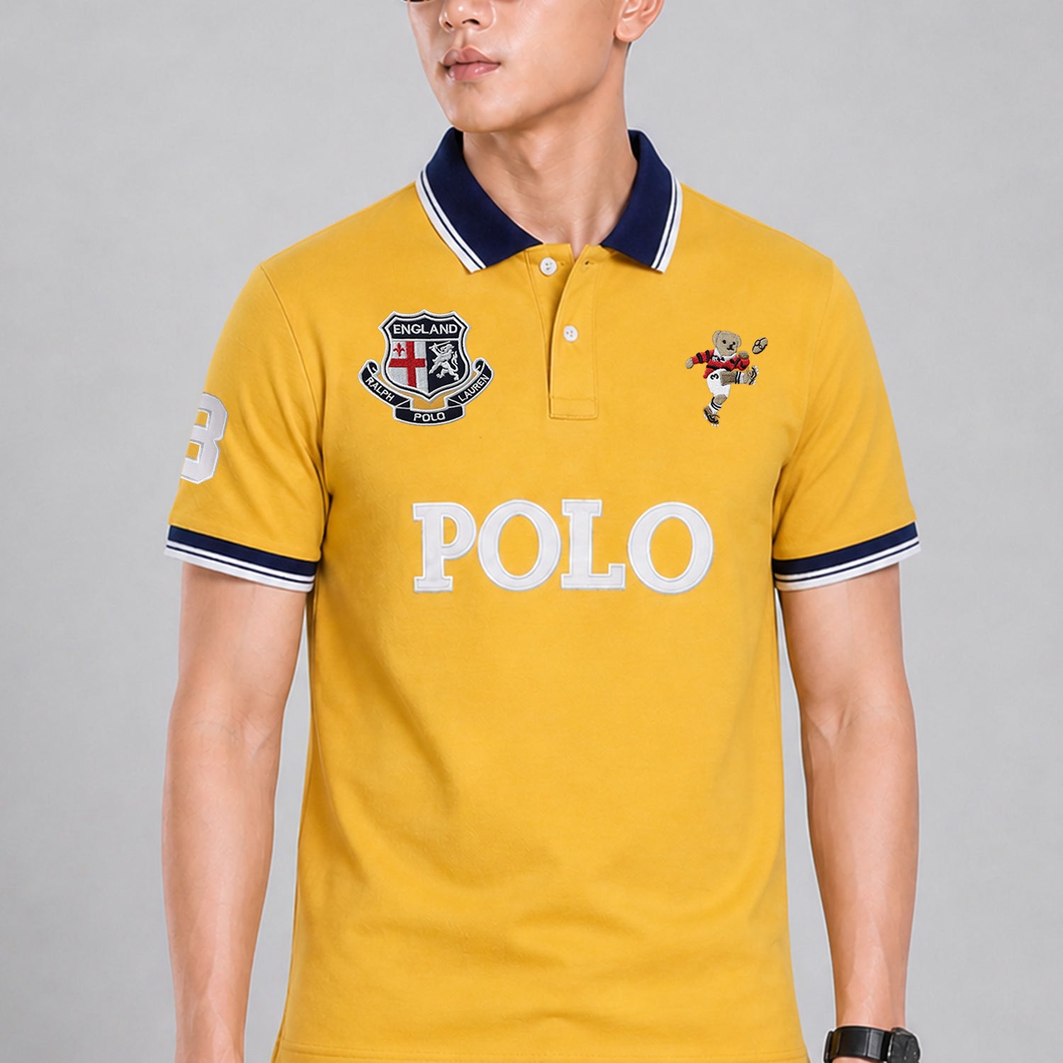 Plo Rph Lren Custom Slim Fit Men's Shirt