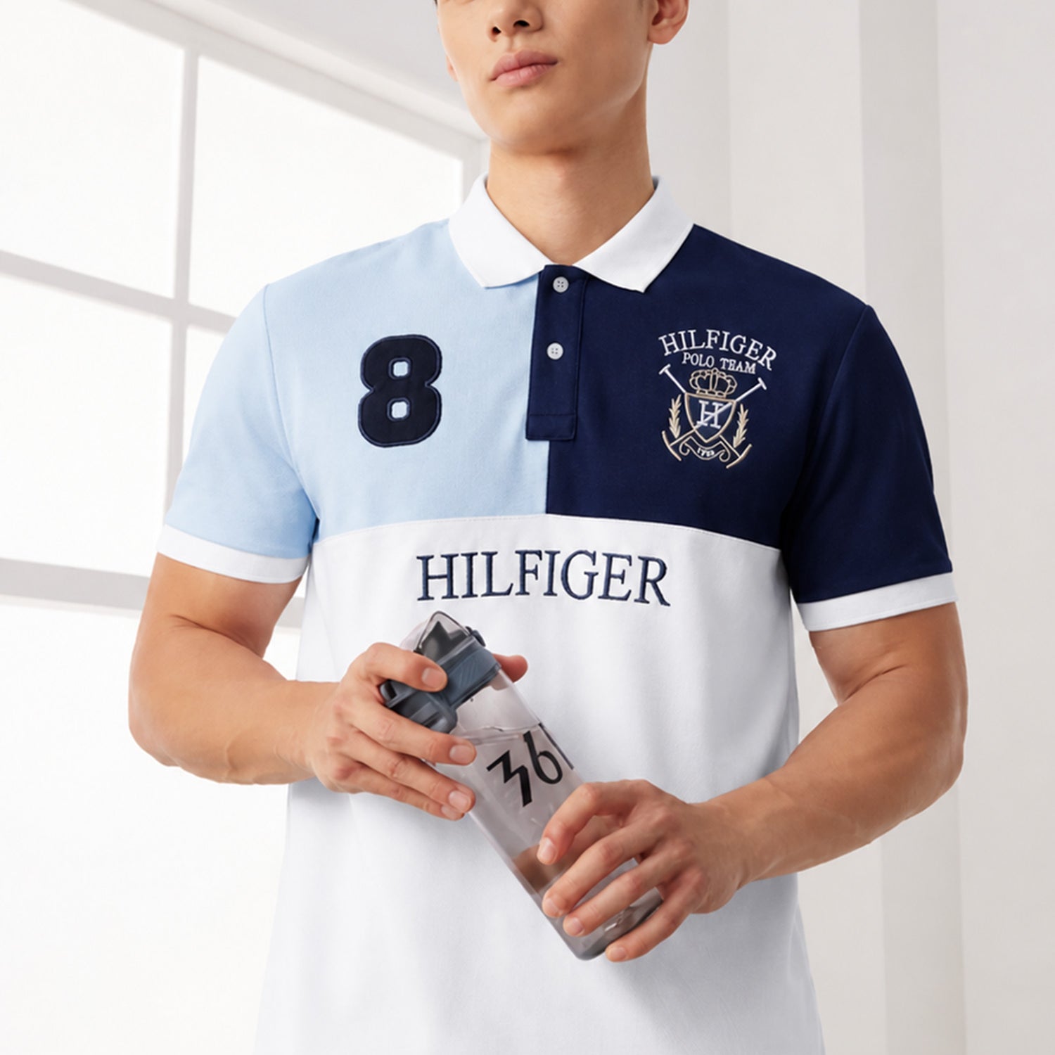 Hilfgr Multi Patterned Colour Men's Polo Shirt