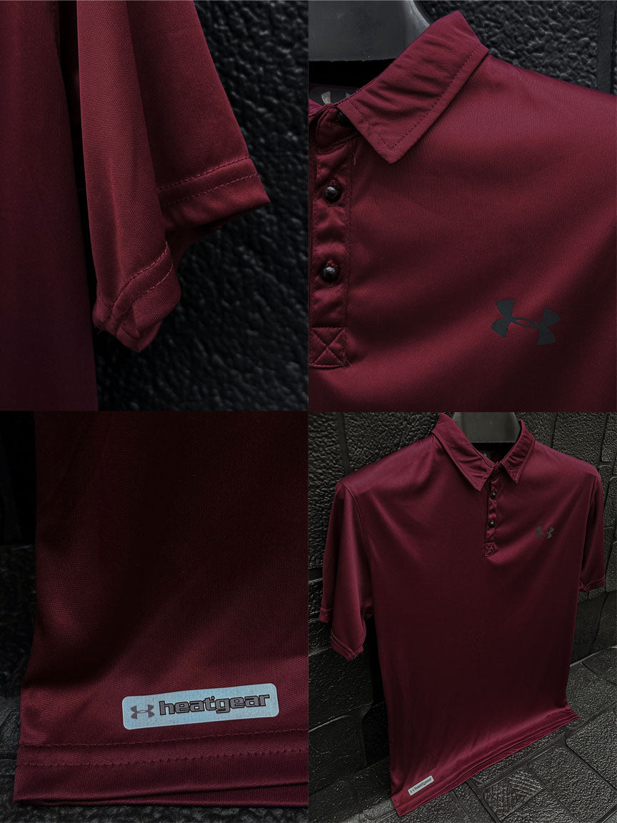 Cropped Collar Dry Fit Polo