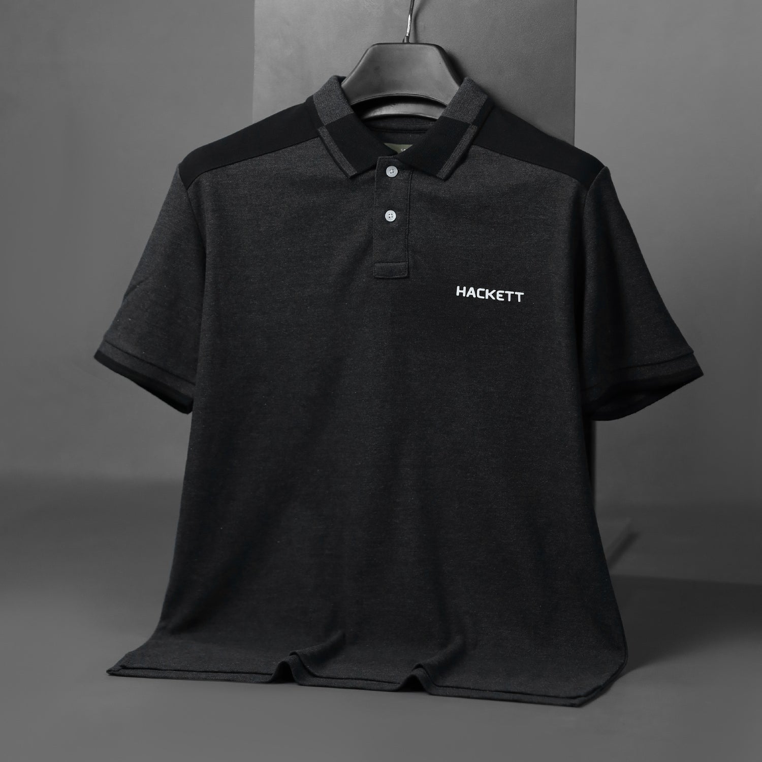 Hcket Linear Colour-Block Men's Polo Shirt