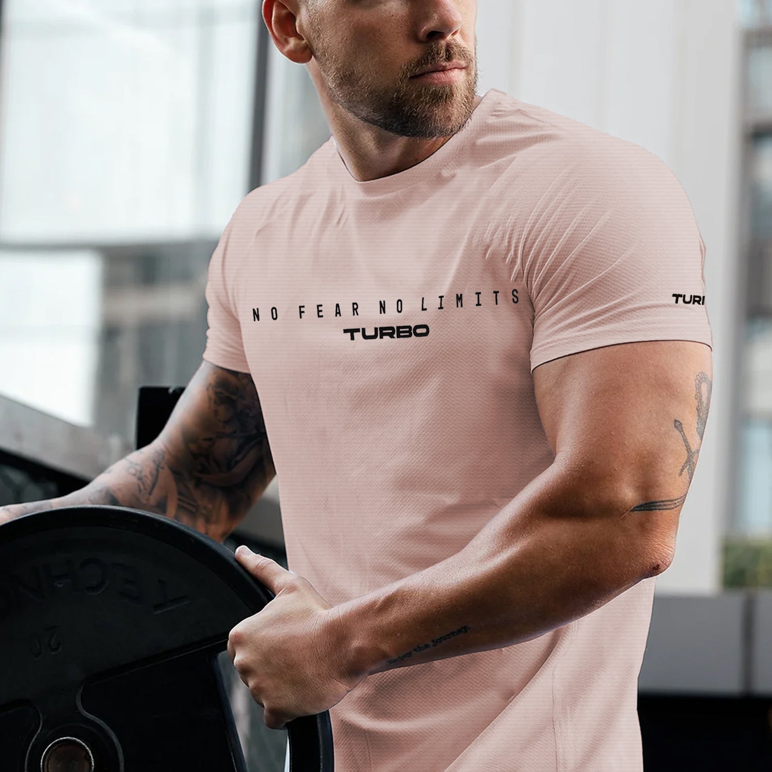 Turbo Motivational Quote ClimaCool Dry-Fit Tee