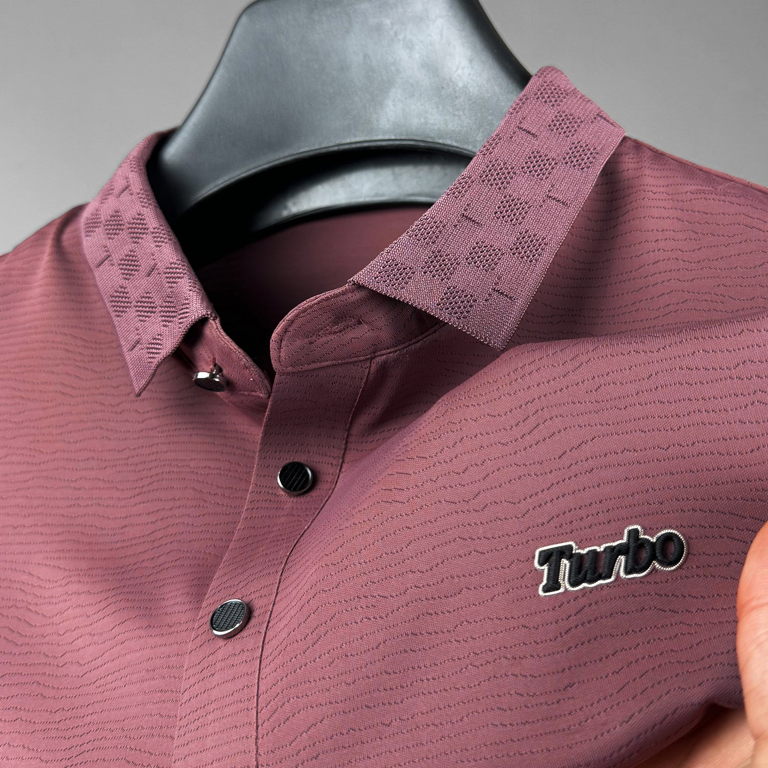 Turbo Luxury Breathable Stitchless Men's Polo Shirt