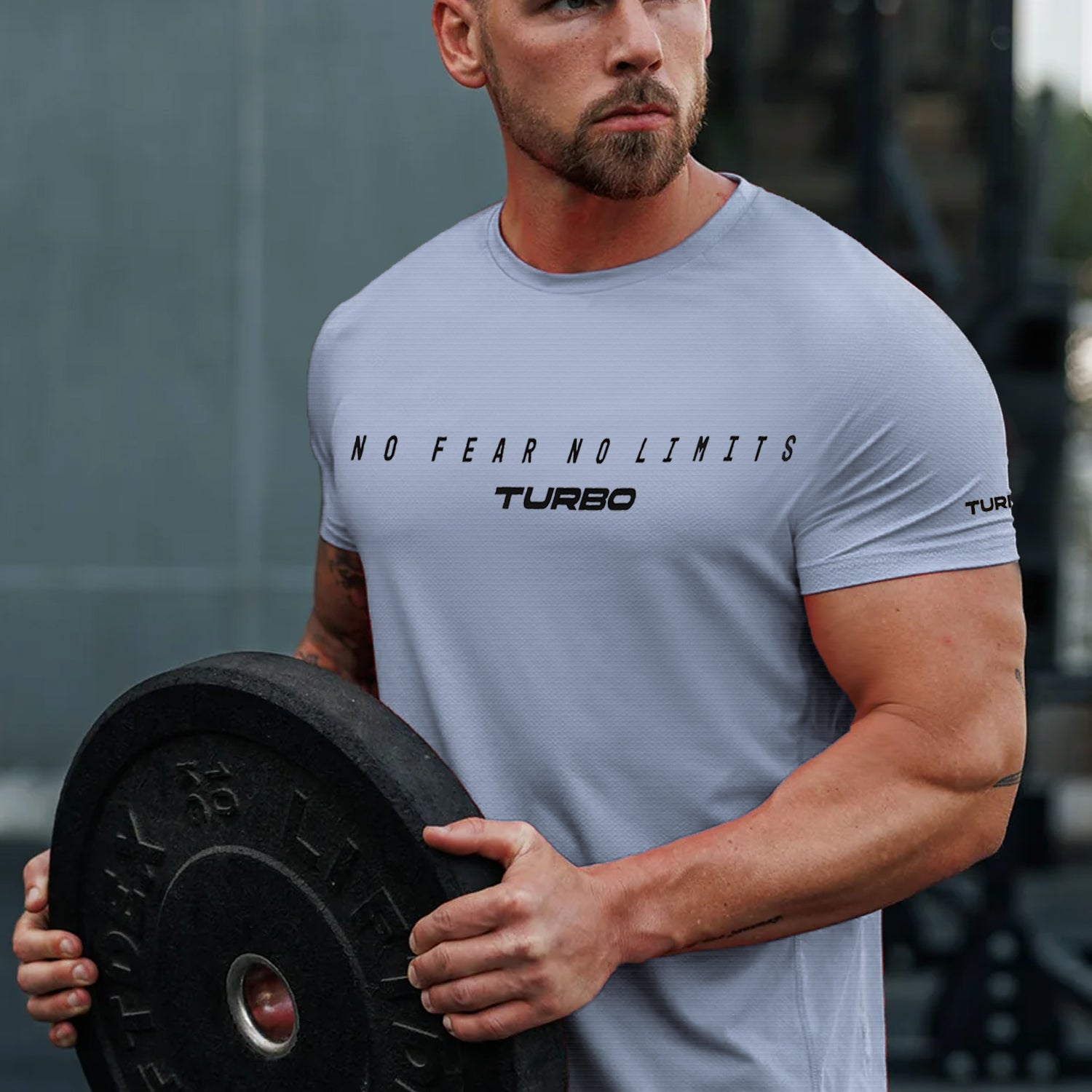 Turbo Motivational Quote ClimaCool Dry-Fit Tee