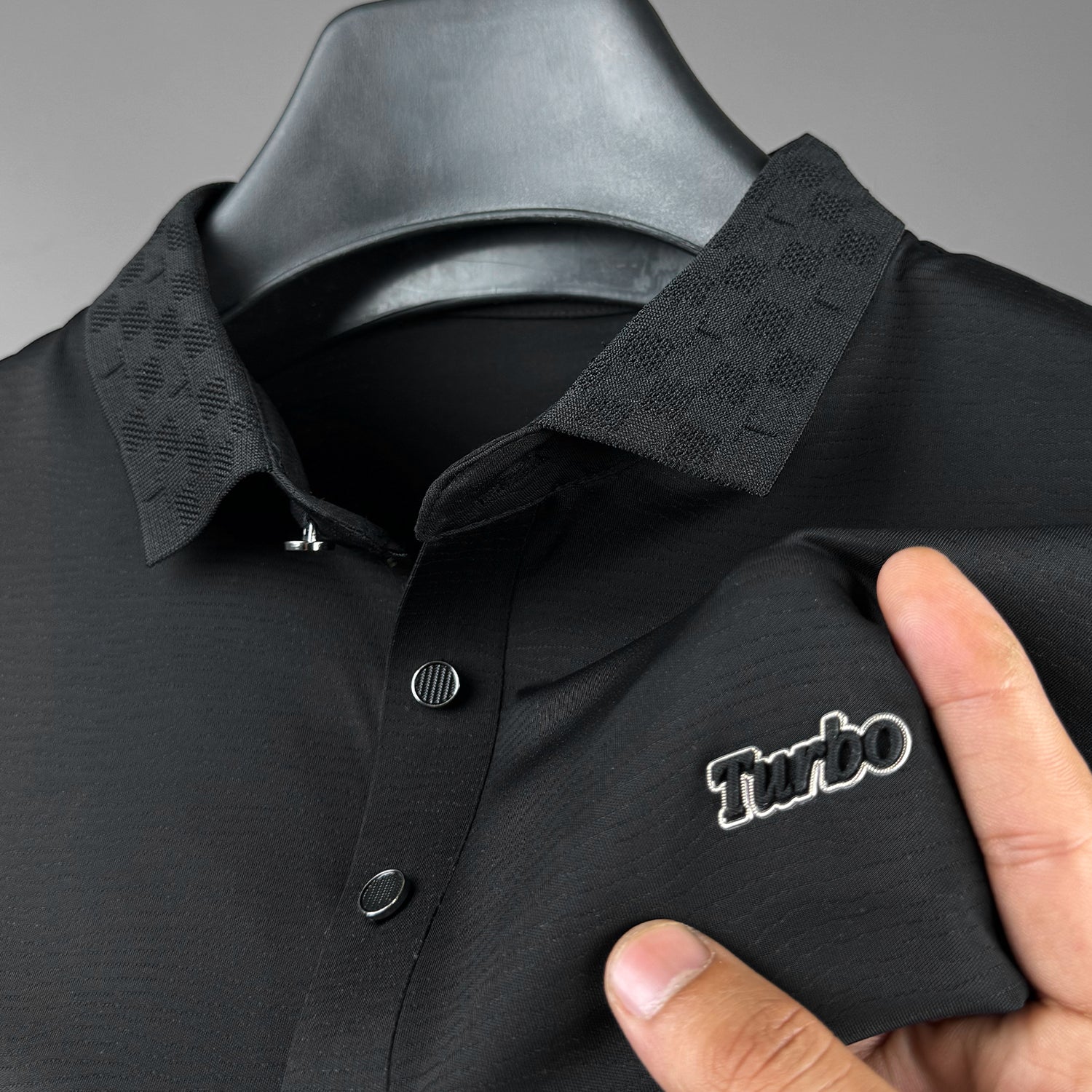 Turbo Luxury Breathable Stitchless Men's Polo Shirt