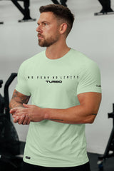 Turbo Motivational Quote ClimaCool Dry-Fit Tee