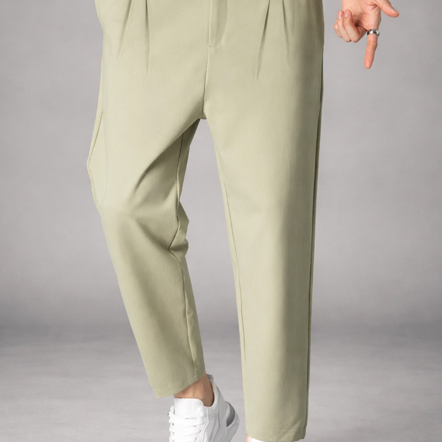 XRSN Double Plate Style Slim-Fit Trouser