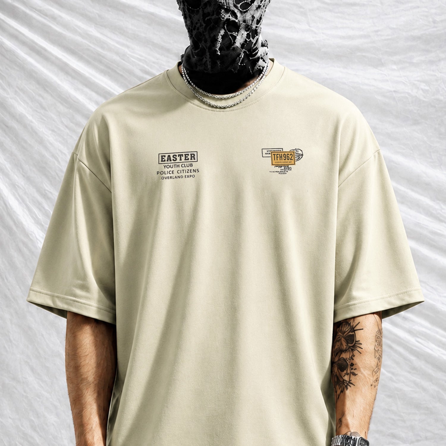 Turbo "Saltrock" Back Design Oversize Tee