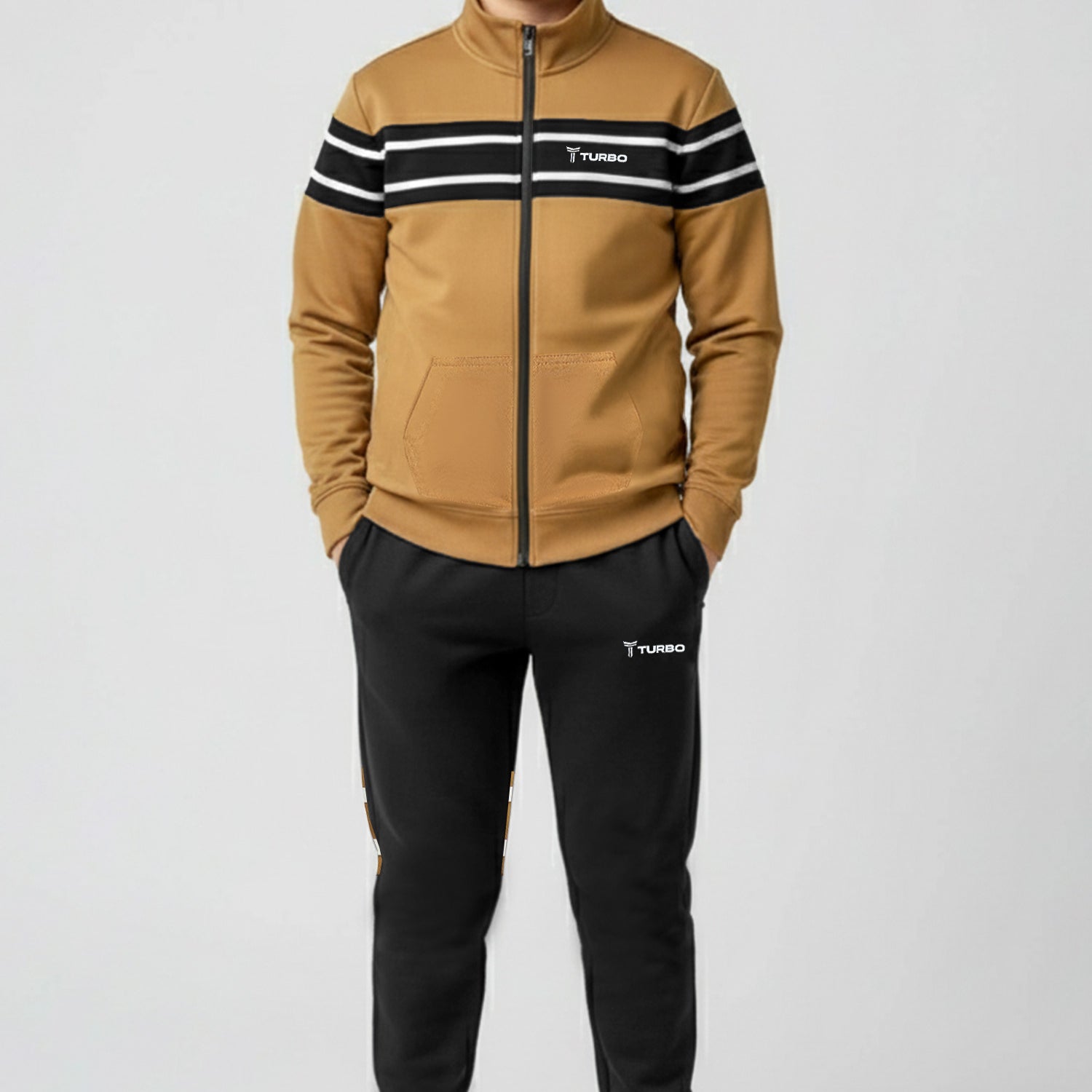 Turbo Color-Block Panel Unisex Younger Kids Tracksuit