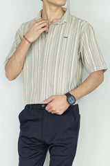 Turbo Spring Edit Textured Casual Shirt