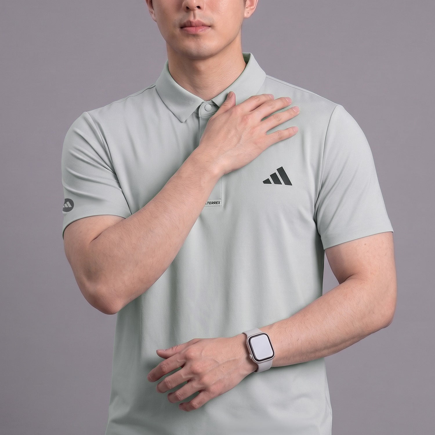 Adds Super Stretch Imp Dry-Fit Polo
