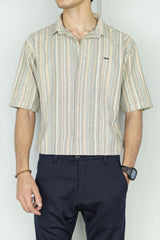Turbo Spring Edit Textured Casual Shirt