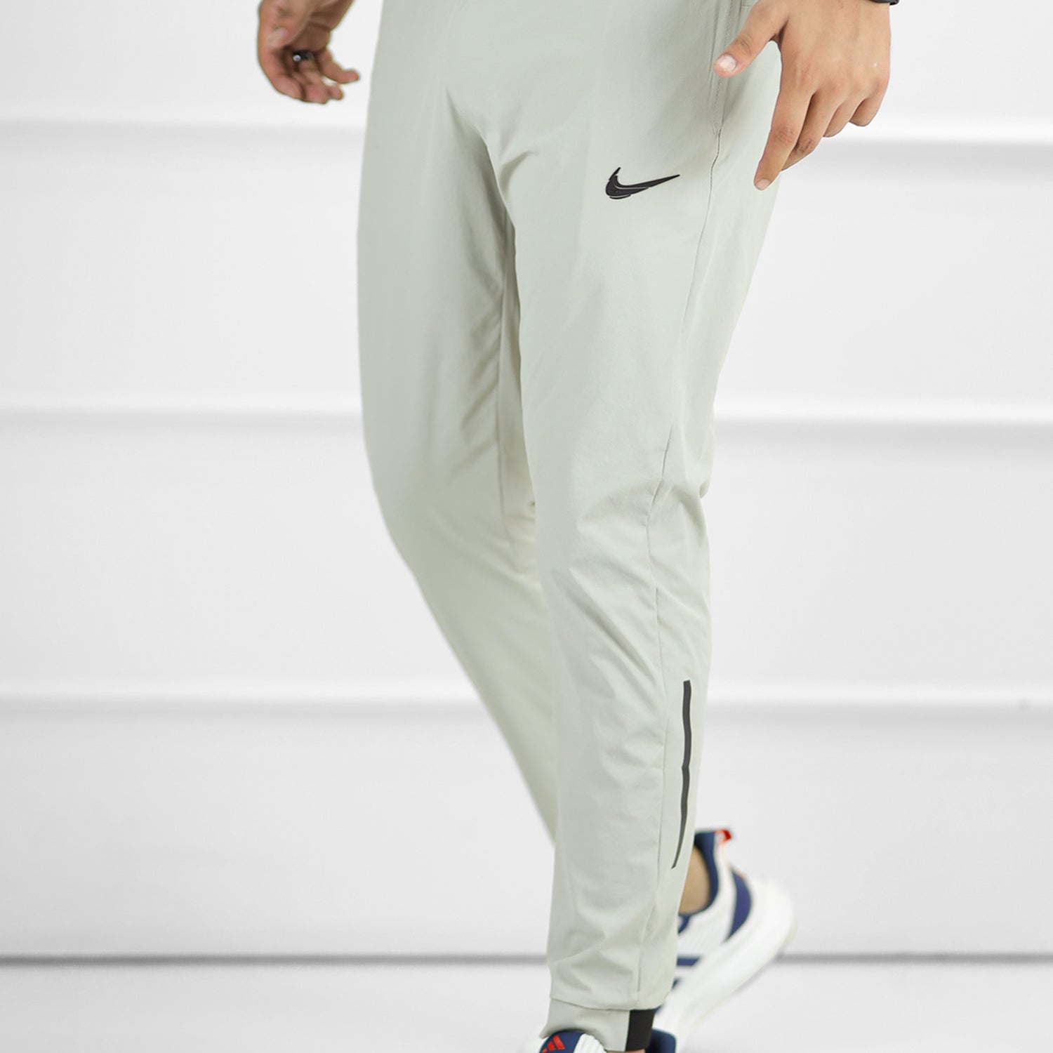 Nke Wind Breaker Micro Premium Sportswear Trouser In Beige