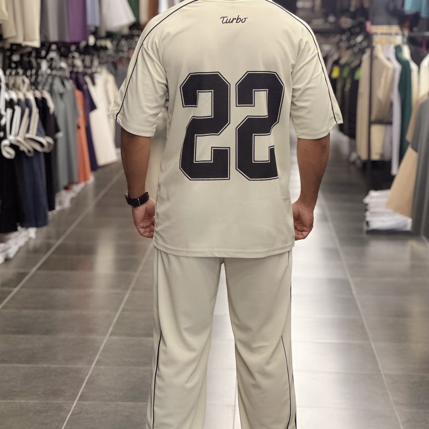 Turbo 22 Piping Detail Men's Tracksuit