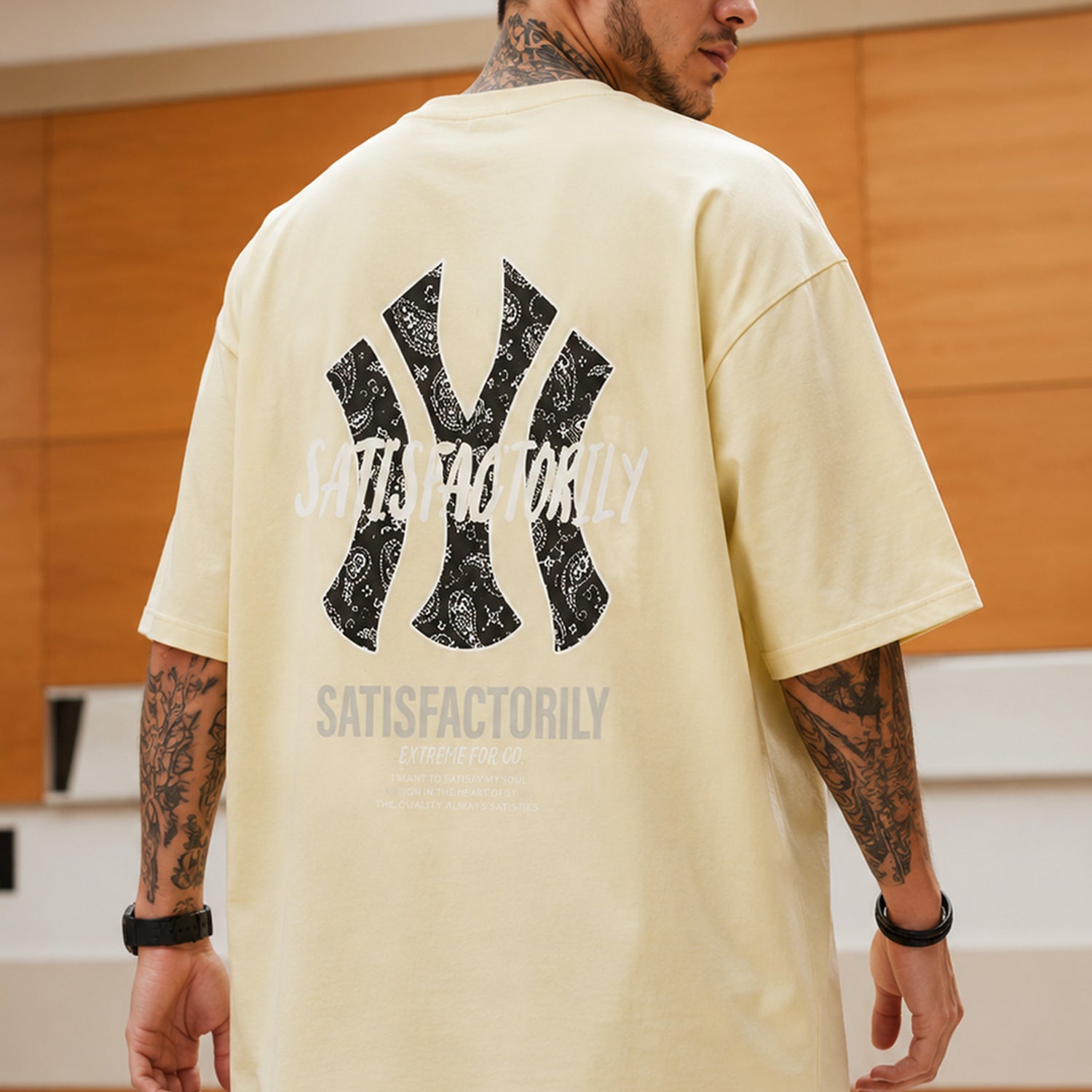 Turbo New Era Satisfactorily Graphic Oversize Men's Tee
