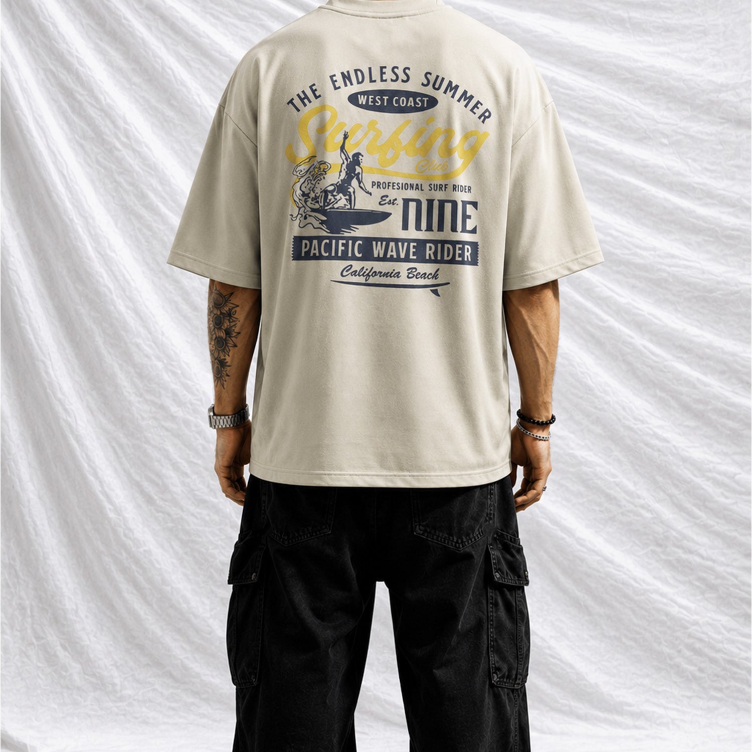Turbo "Endless Summer" Typography Oversize Tee