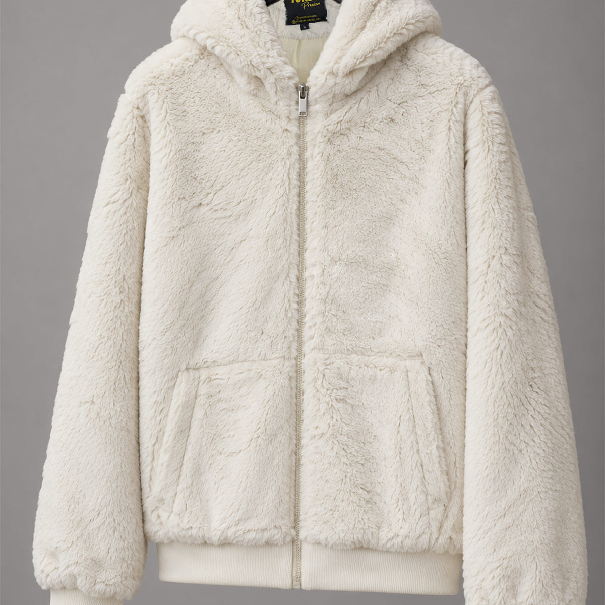 Turbo Cloud Soft-Fur Hooded Imported Men's Fur Jacket