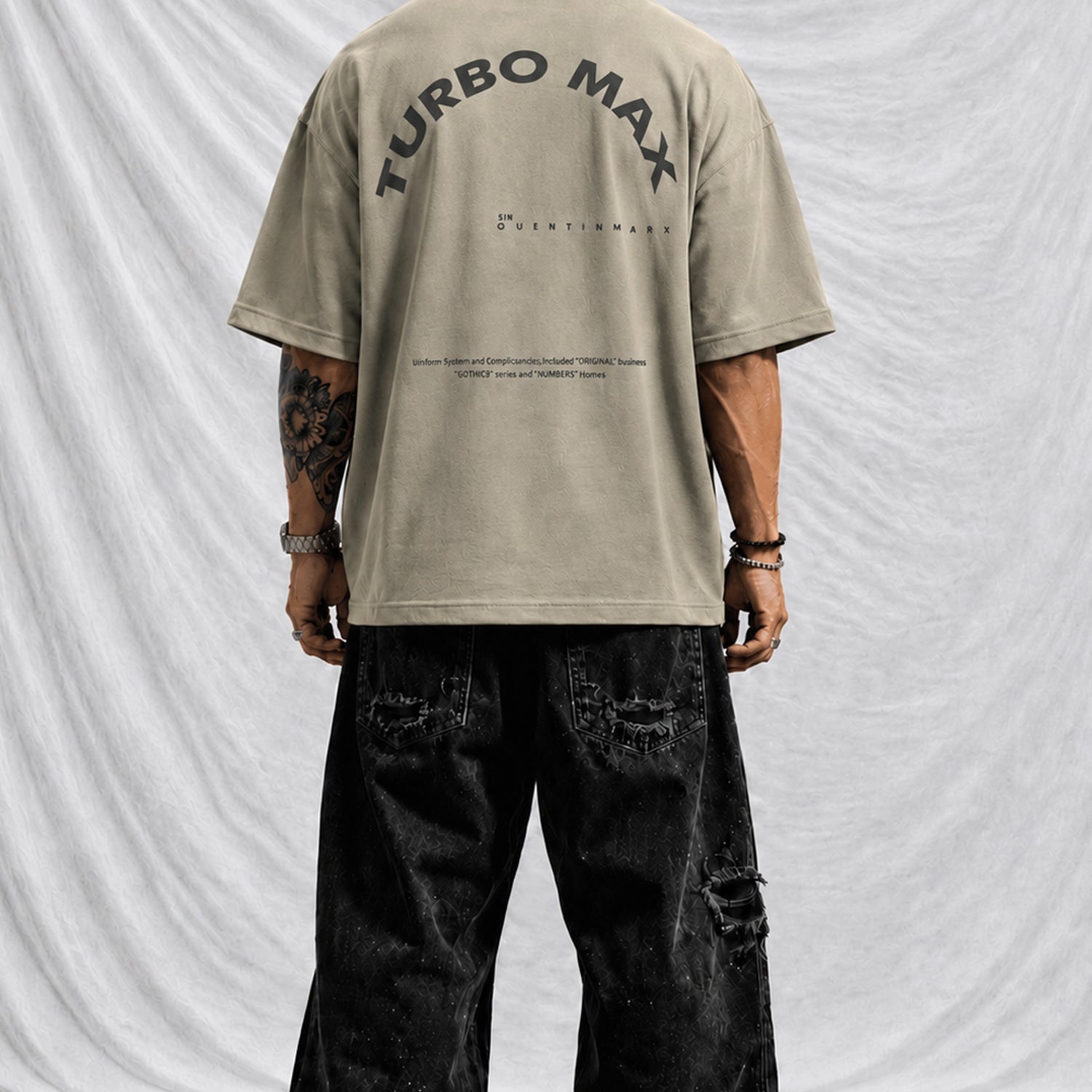 Turbo Calm Edge Men's Oversize Tee