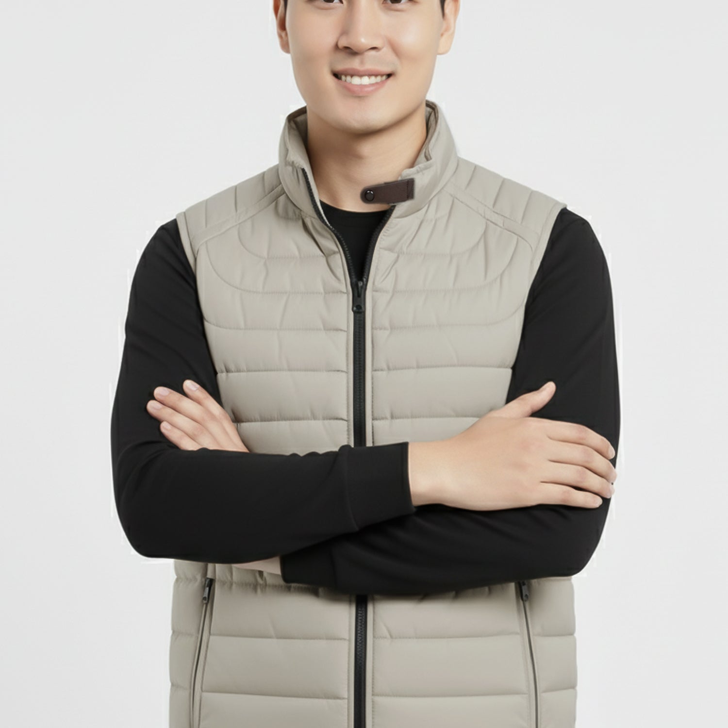 Lightweight Quilted Puffer Vest Imported Men's Gilet