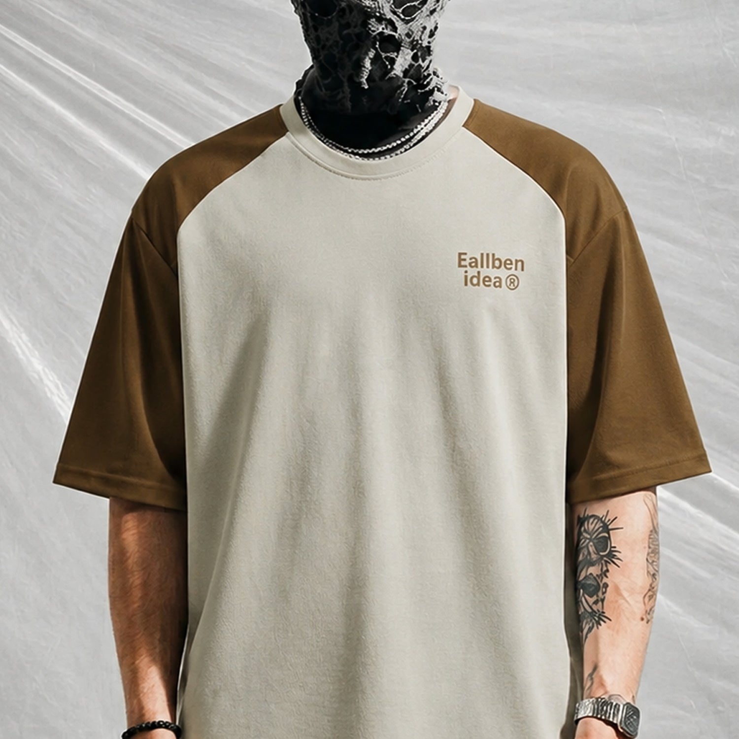 Turbo Relaxed-Fit Raglan Oversize Tee