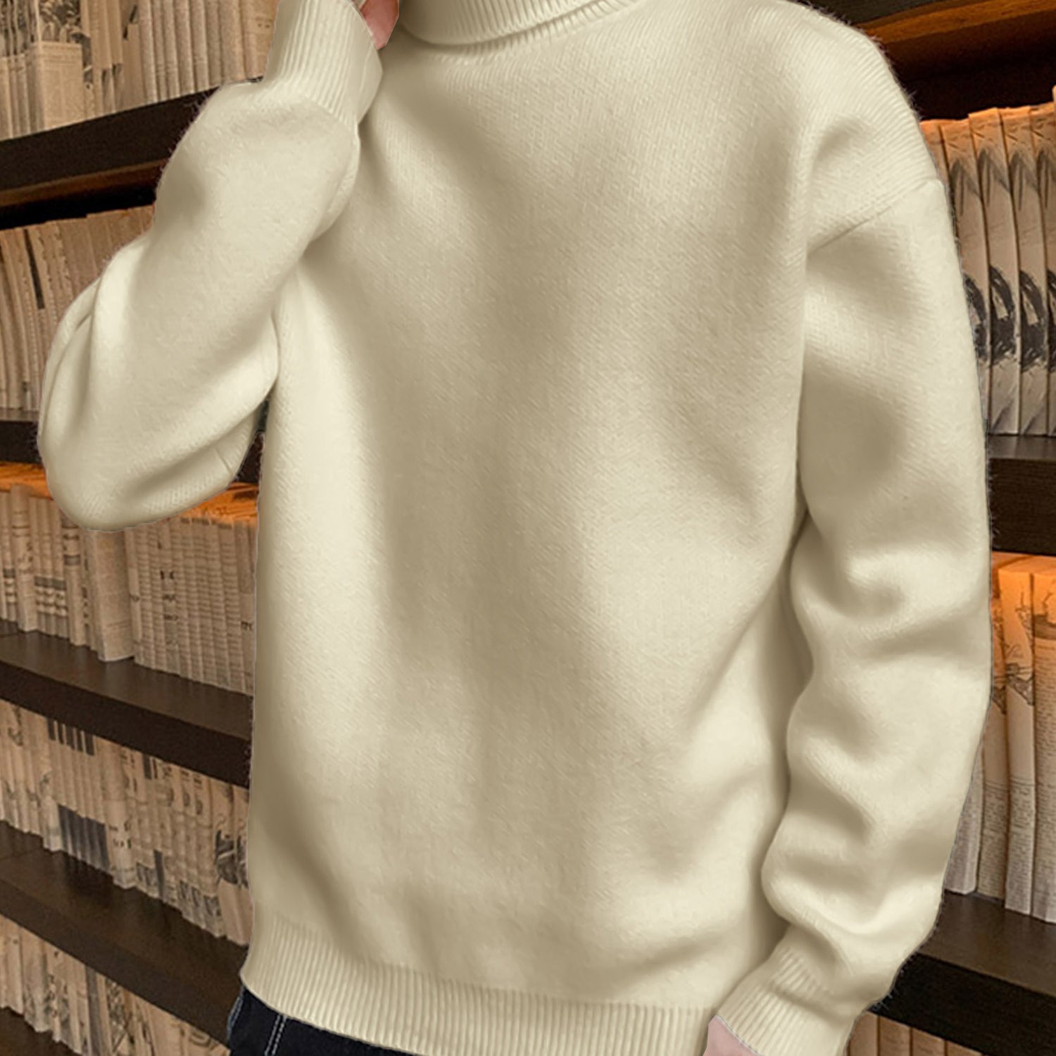 Thermal Winter Turtleneck Pullover High Neck