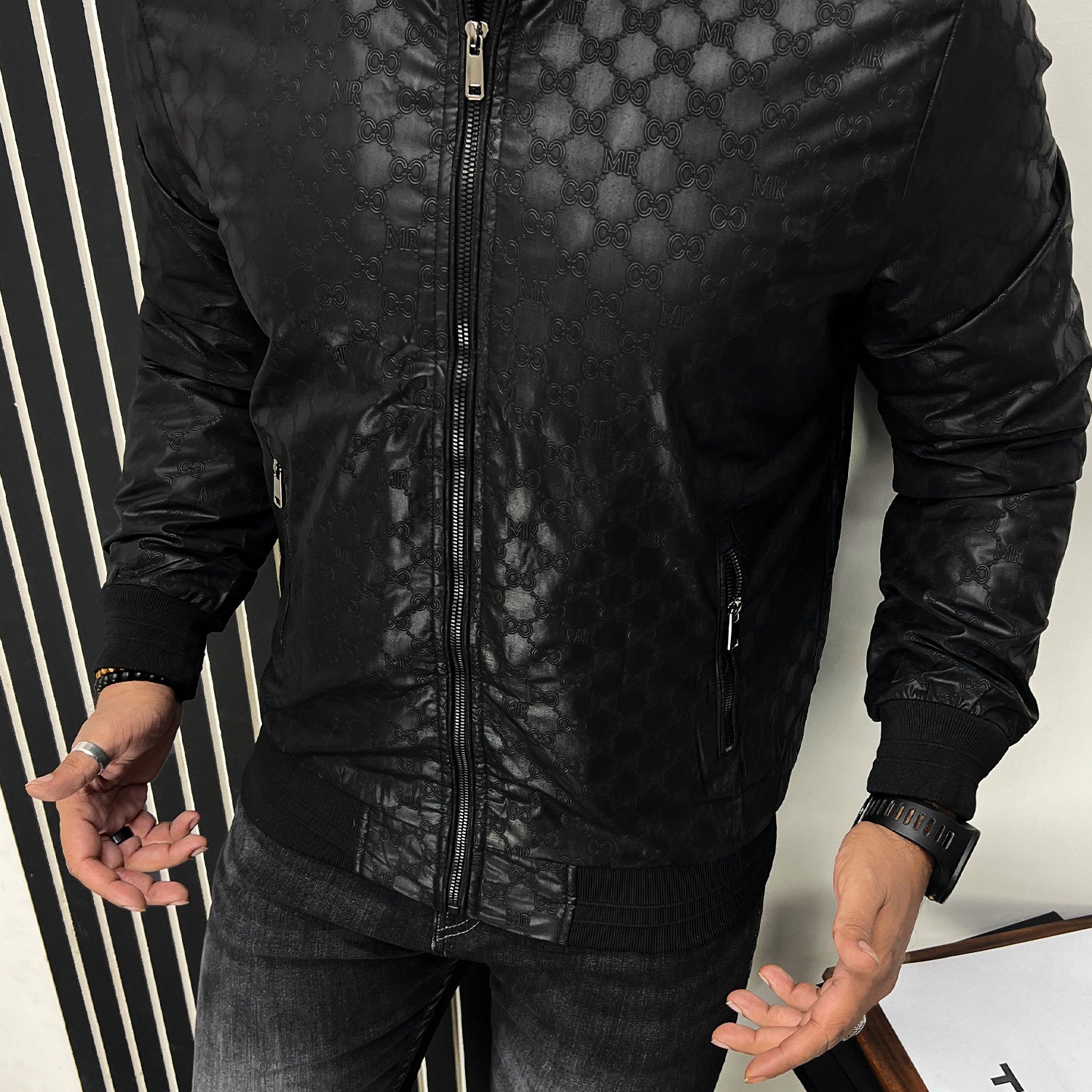 Chic Bomber Men's Imported Light Weight Jacket