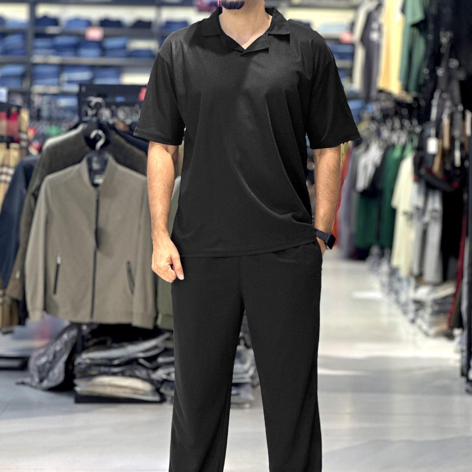 Turbo Street Comfort Collar Style Tracksuit