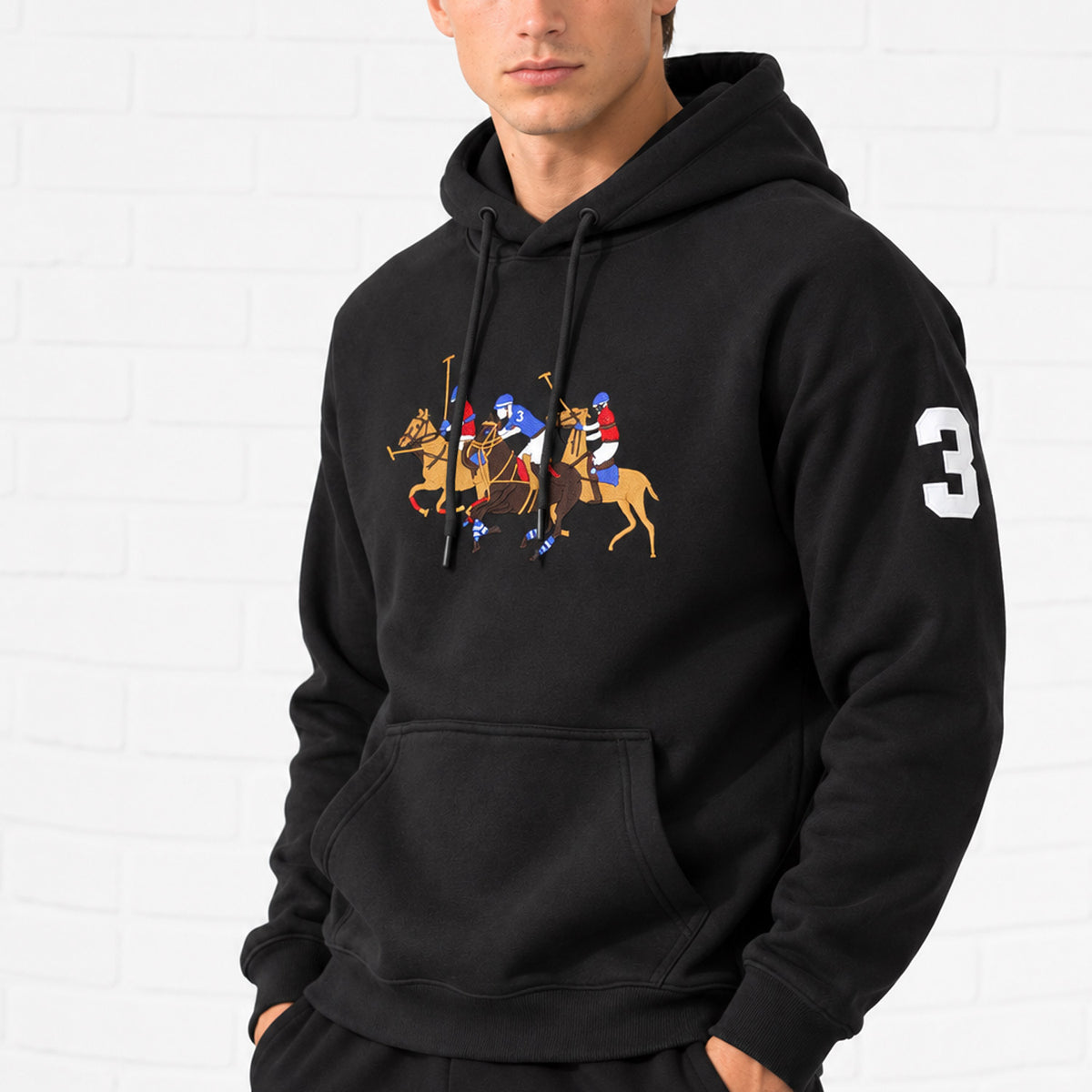 Polo Raph Luren Triple-Pony Men's Hoodie