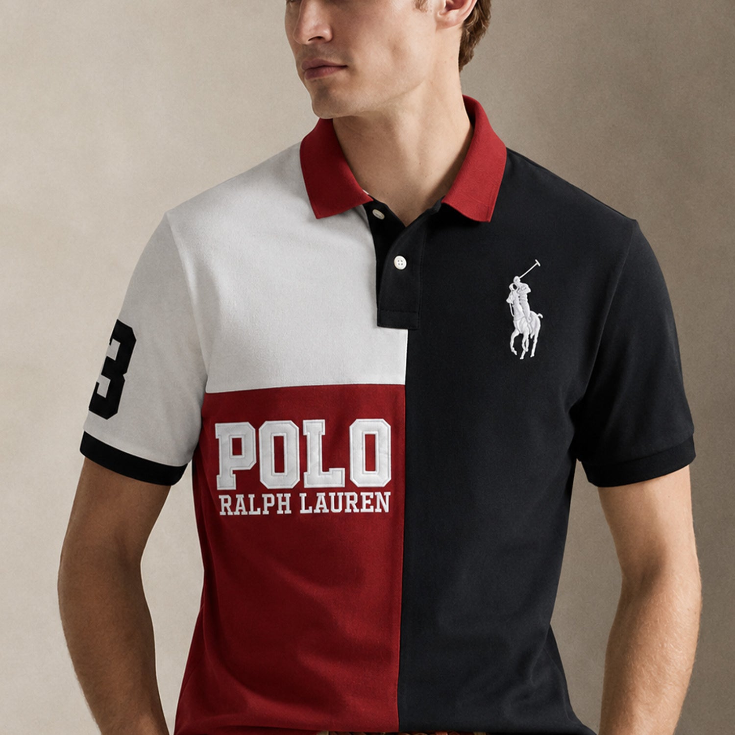 Plo Rph Classic Fit Multi-Colour Men's Polo Shirt