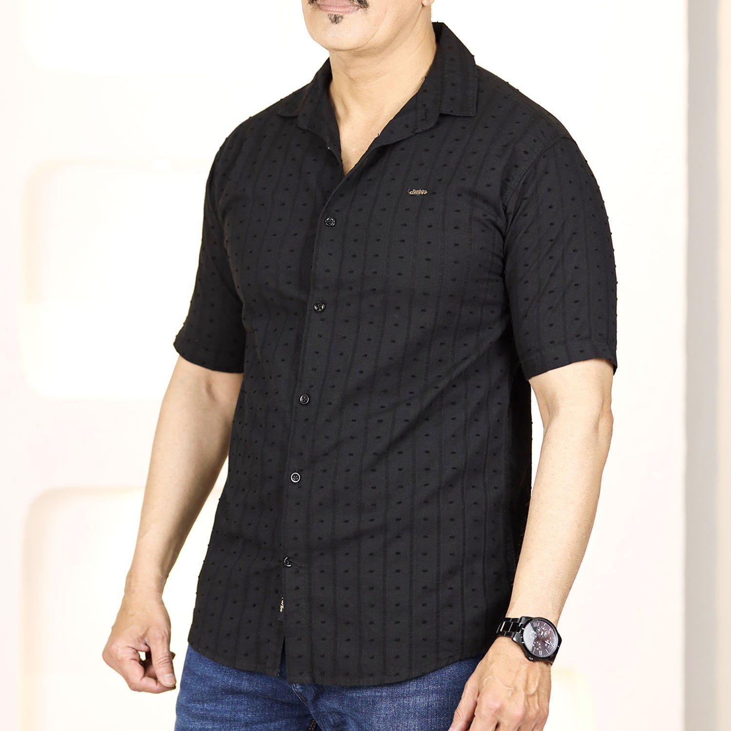 Turbo Puff Clasic Thread Casual Shirt