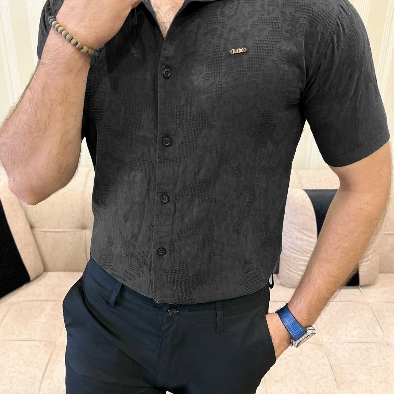 Turbo Artistic Touch Comfort Casual Shirt