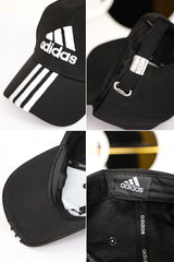 Adds Baseball 3-Stripes Imp Polyester Cap