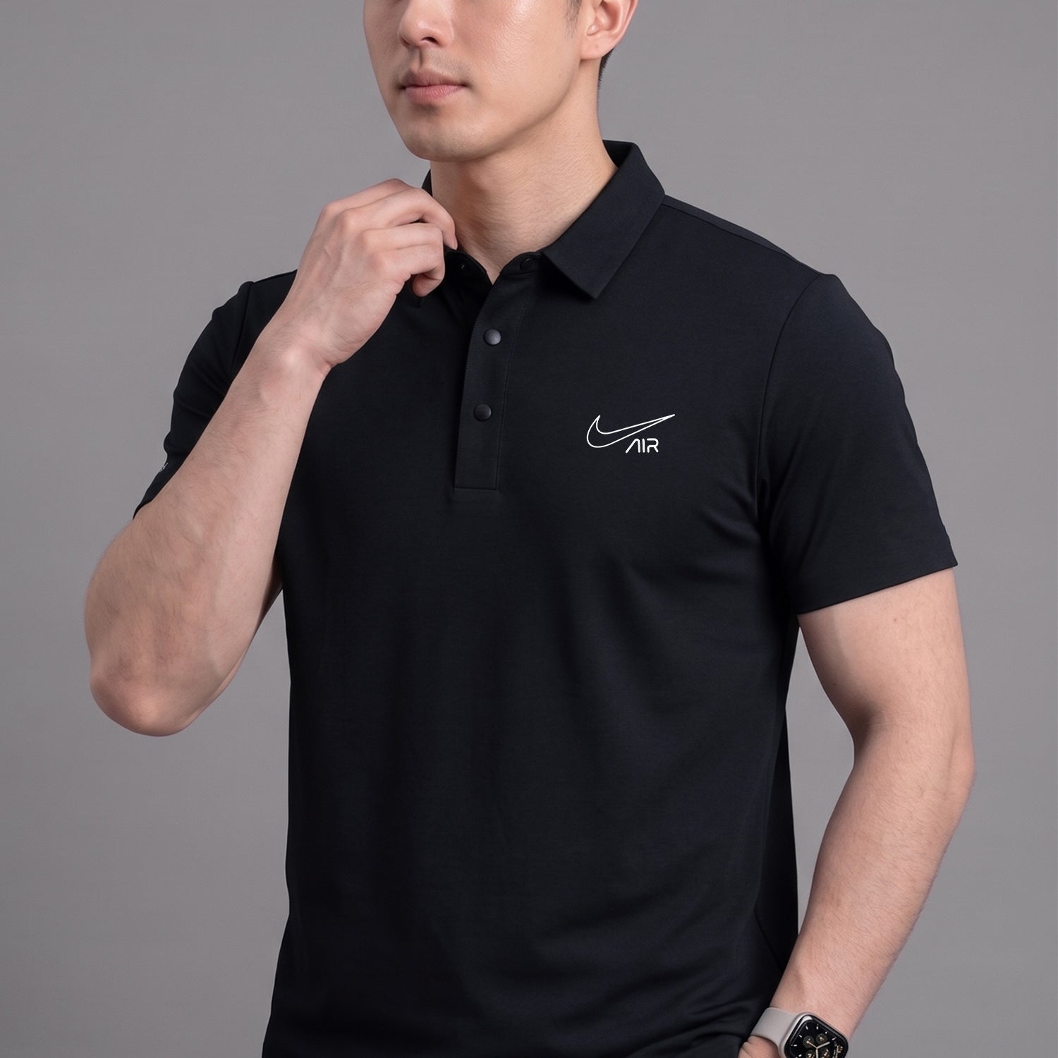Nke Solid Victory Imp Dry-Fit Polo