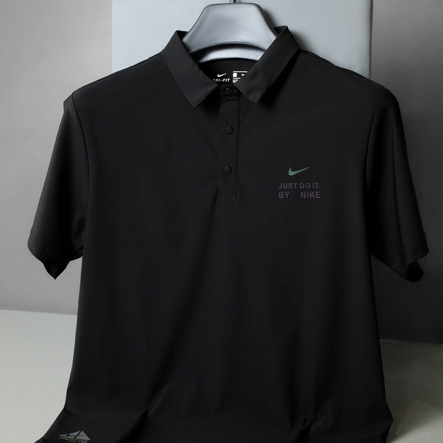 Nke Tour Heathered Dryfit Polo Shirt