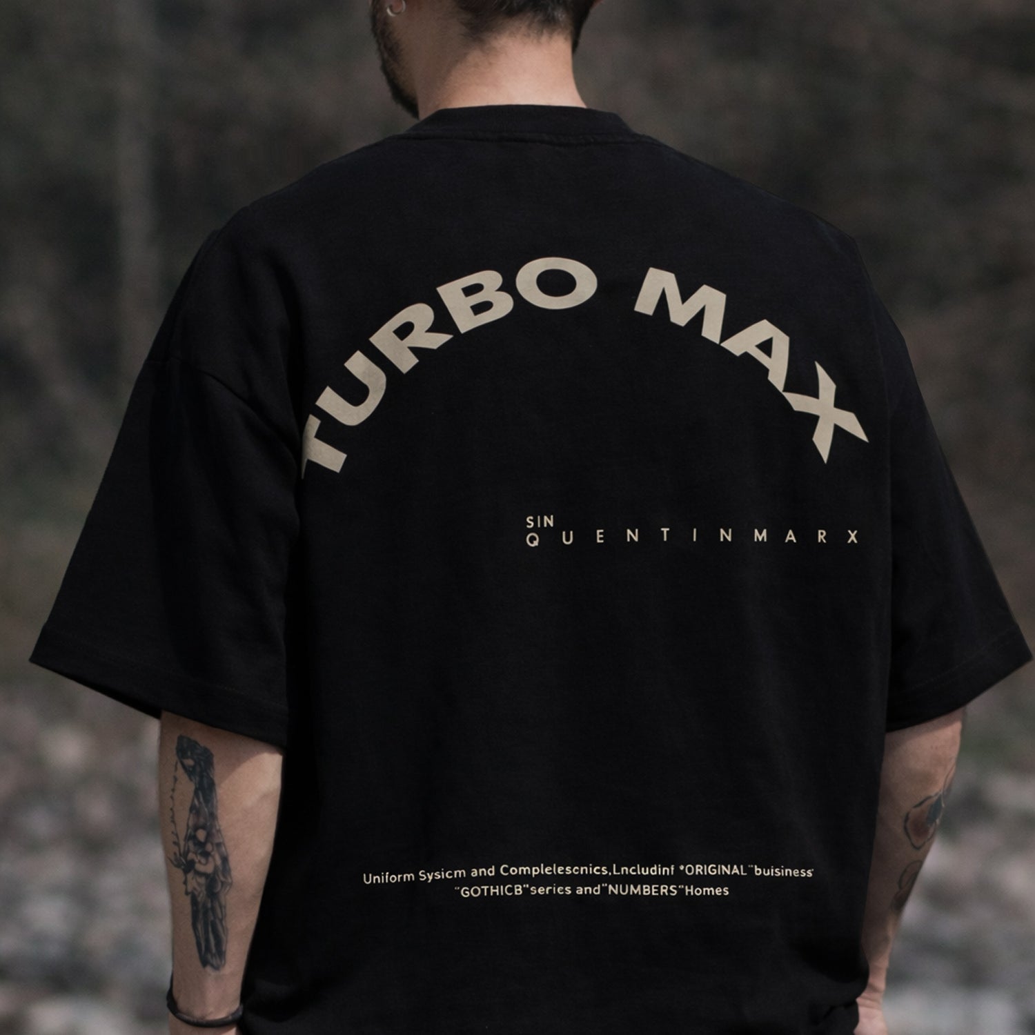 Turbo Calm Edge Men's Oversize Tee