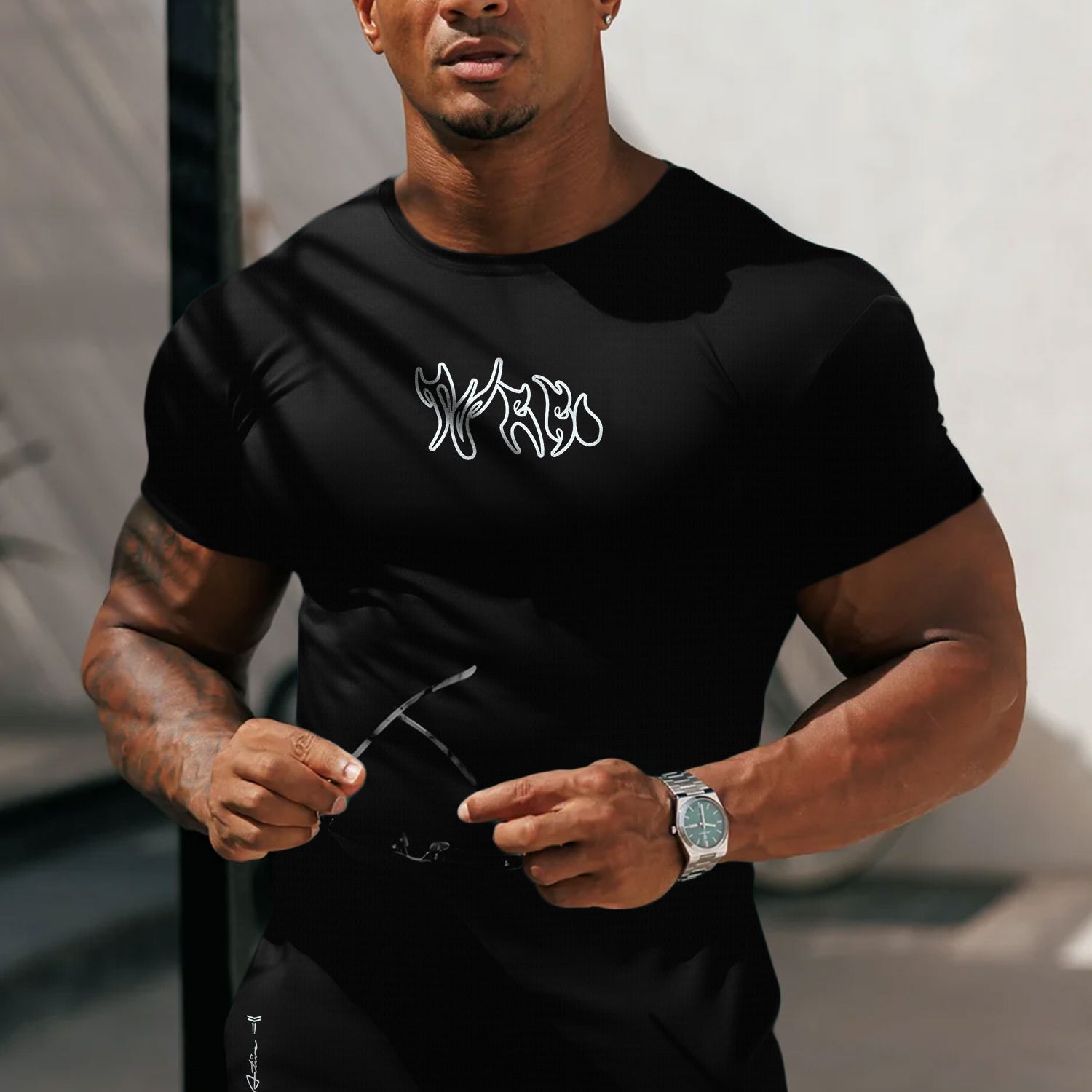 Turbo 'Action-Ready' Graphic Mesh Dry-Fit Tee