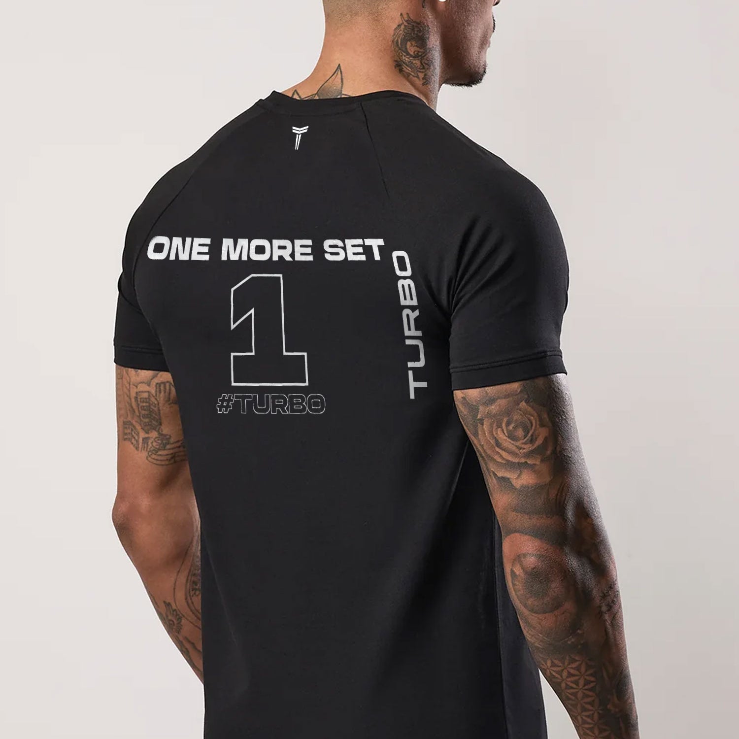 Turbo 'Men's One More Set' Drop Shoulder Dry-Fit Tee