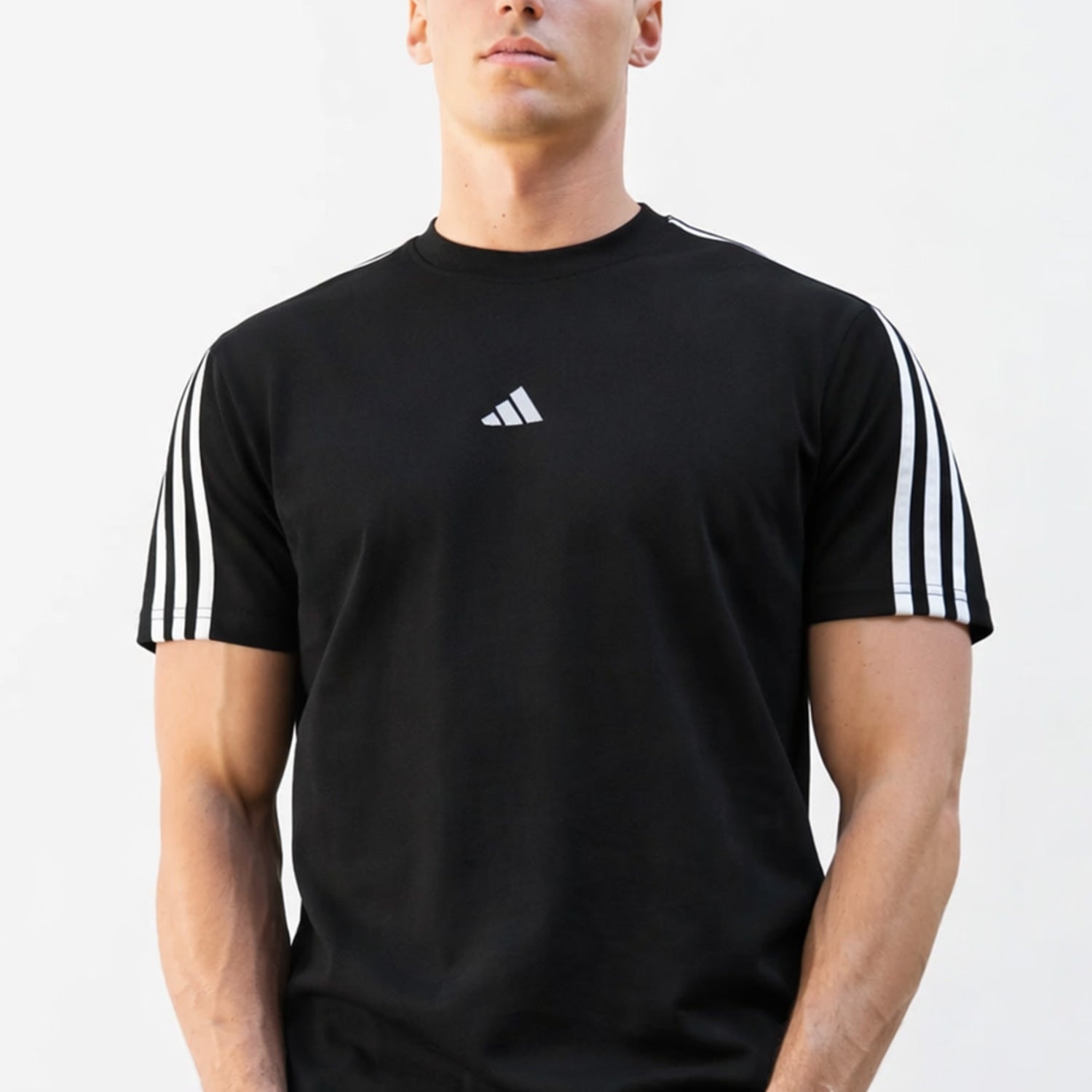 Adds Essentials Base 3-Stripes Men's Tee
