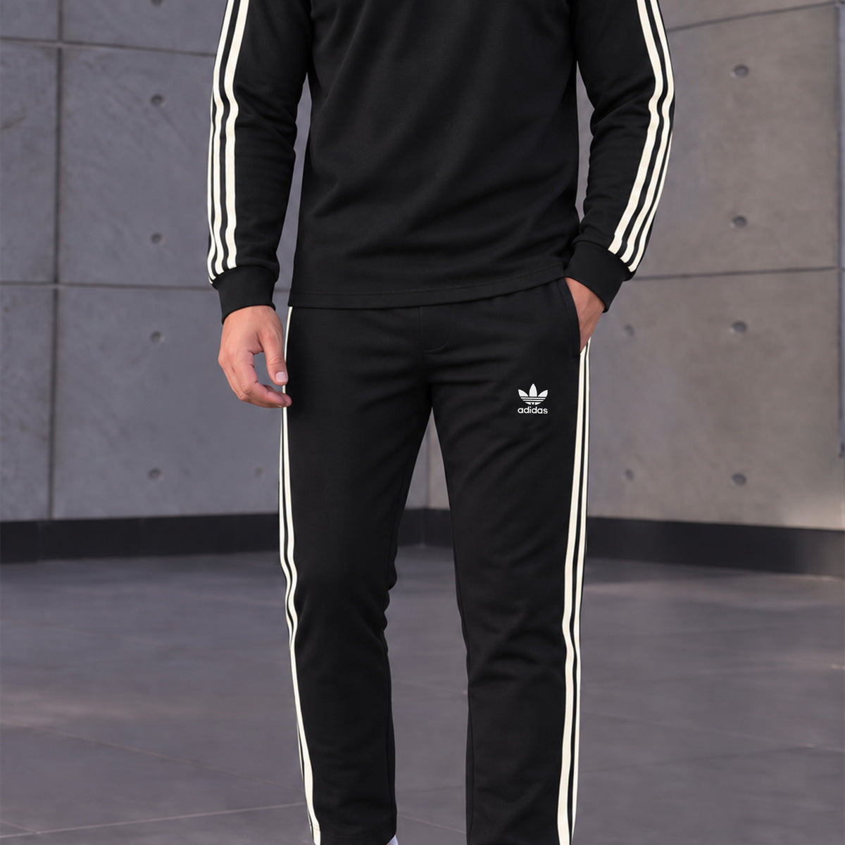 Adds Classic-Retro Lining Men's Co-Ord Set