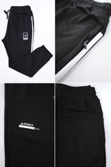 Adds Terrx Side Striped Sportswear Trouser In Black