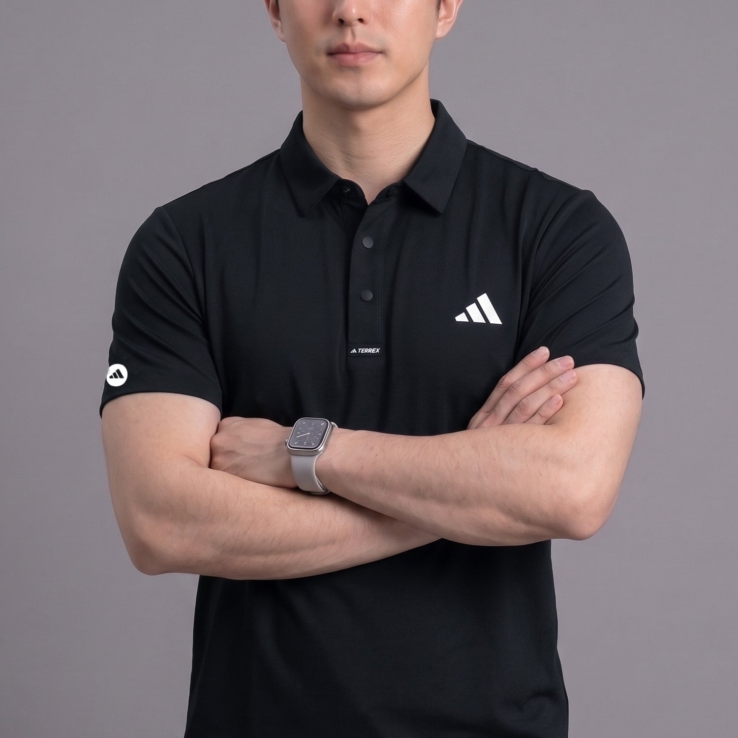 Adds Super Stretch Imp Dry-Fit Polo