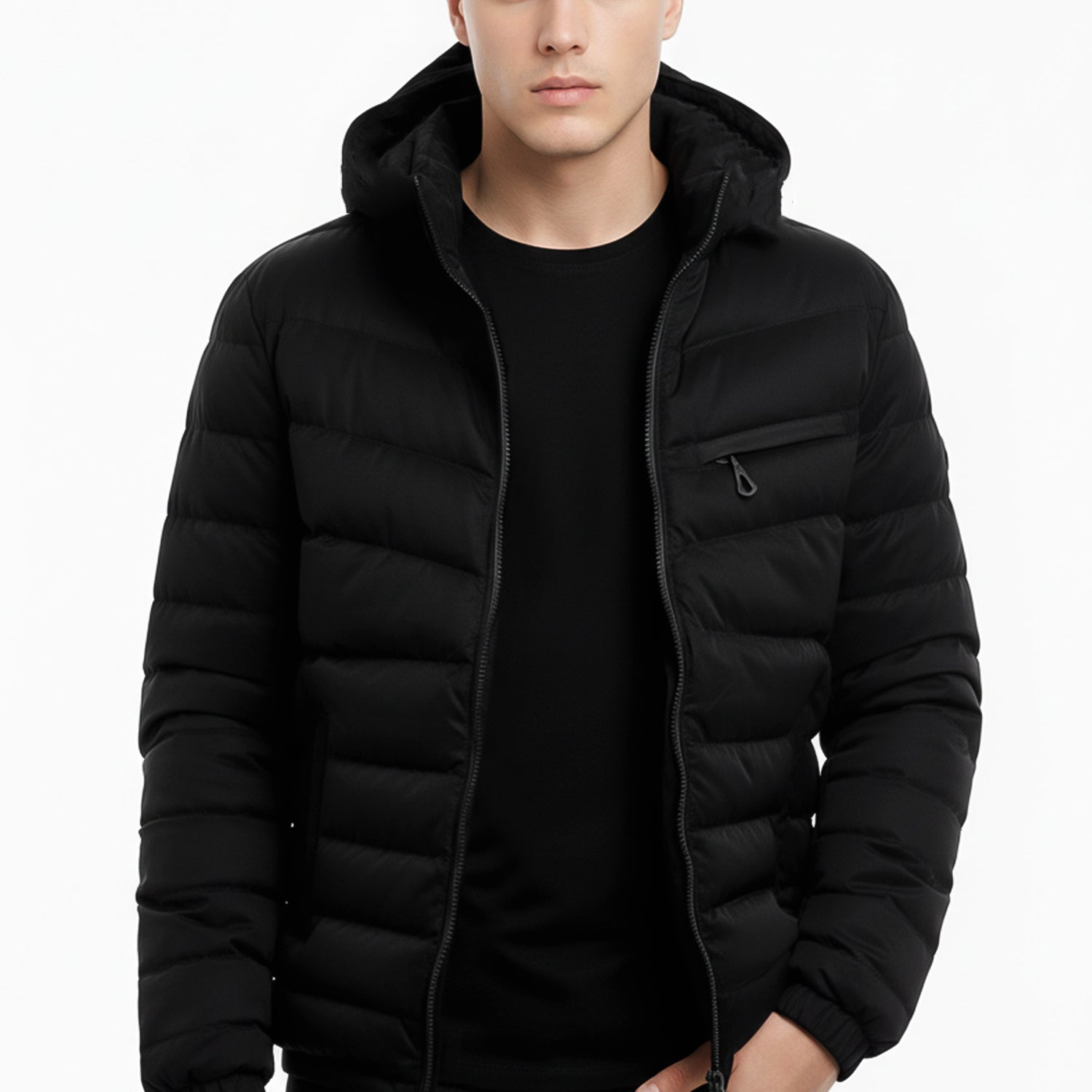 Turbo Reversible Padded Men's Imported Puffer Jacket