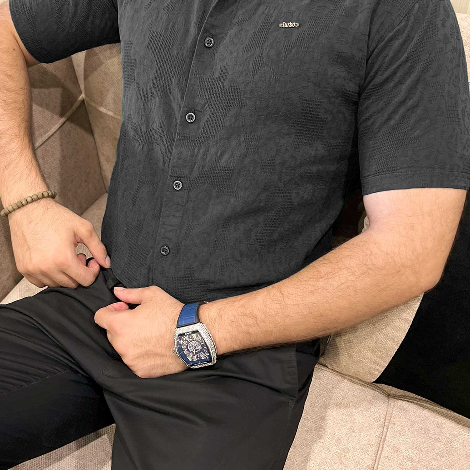 Turbo Artistic Touch Comfort Casual Shirt