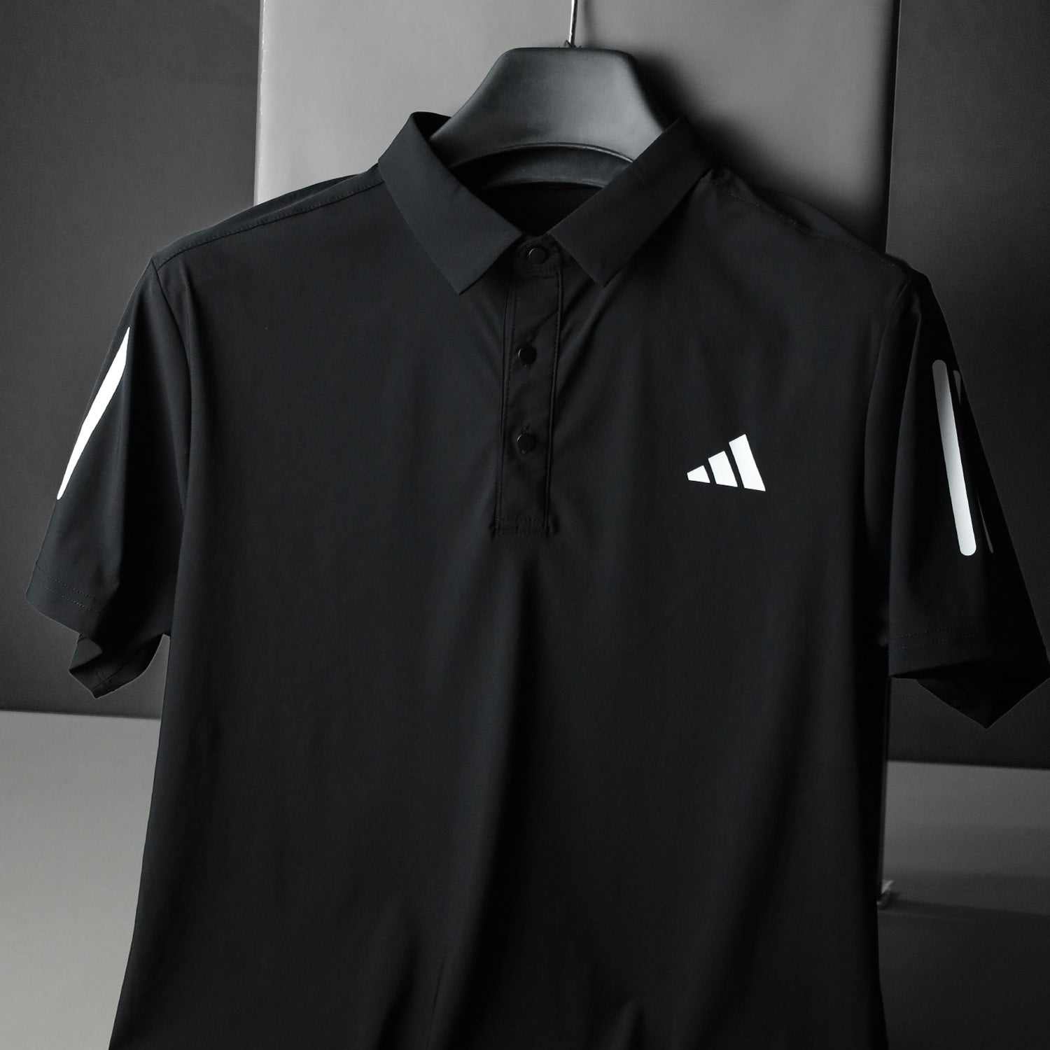 Adds Club Tennis 3-Stripes Dryfit Polo Shirt
