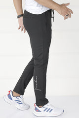 Turbo Signature Writing Running Men's Dryfit Trouser