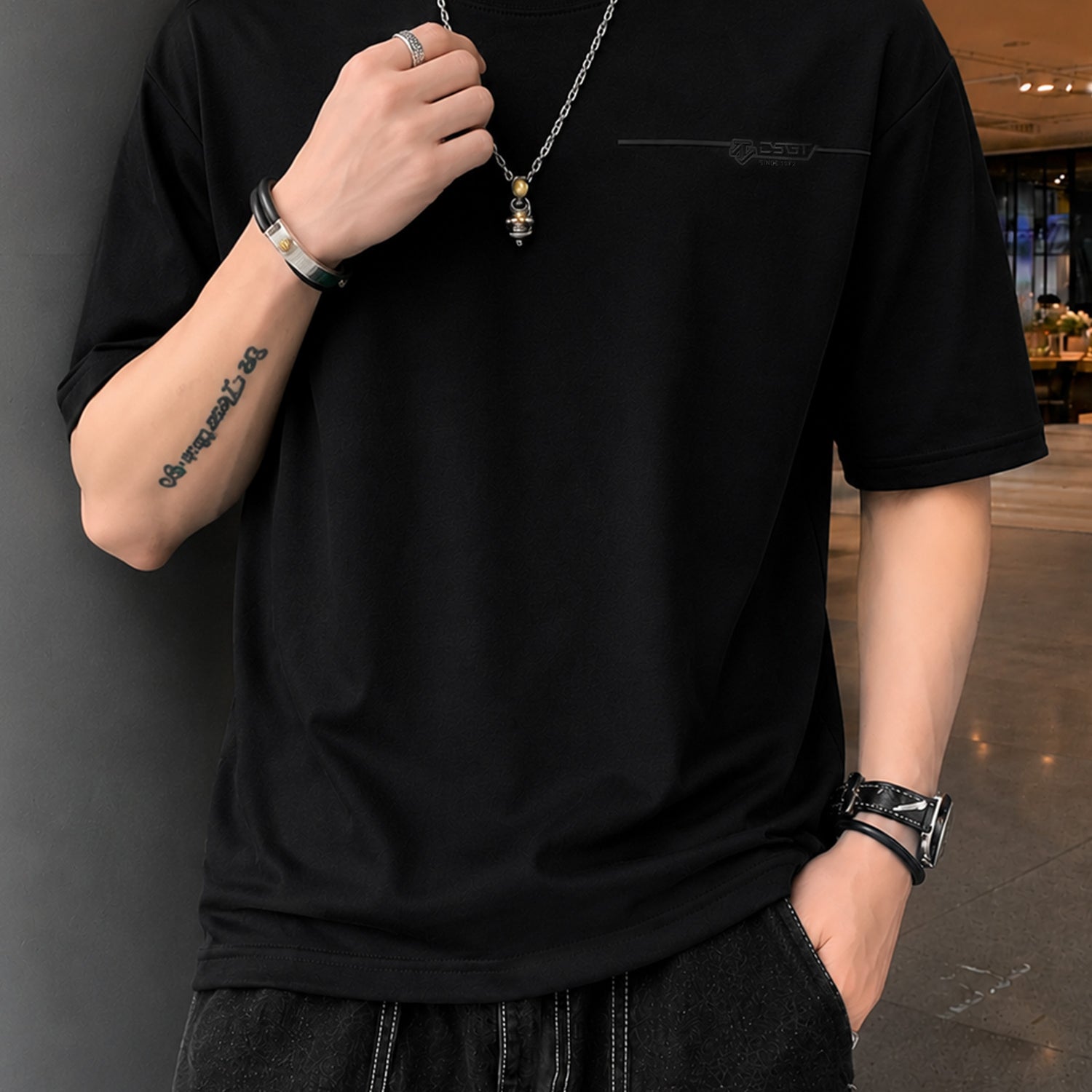 Men's Classic Western Style T-Shirt